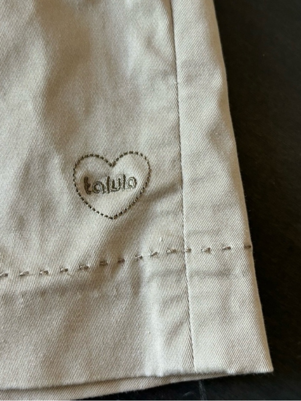Talula Sz S Cotton Fall Decorative Khaki Trench Coat By Aritzia - Picture 7 of 13